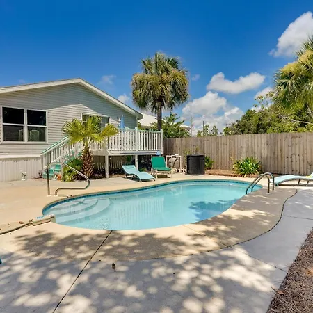 Panama City Home With Private Pool, Walk To Beaches!